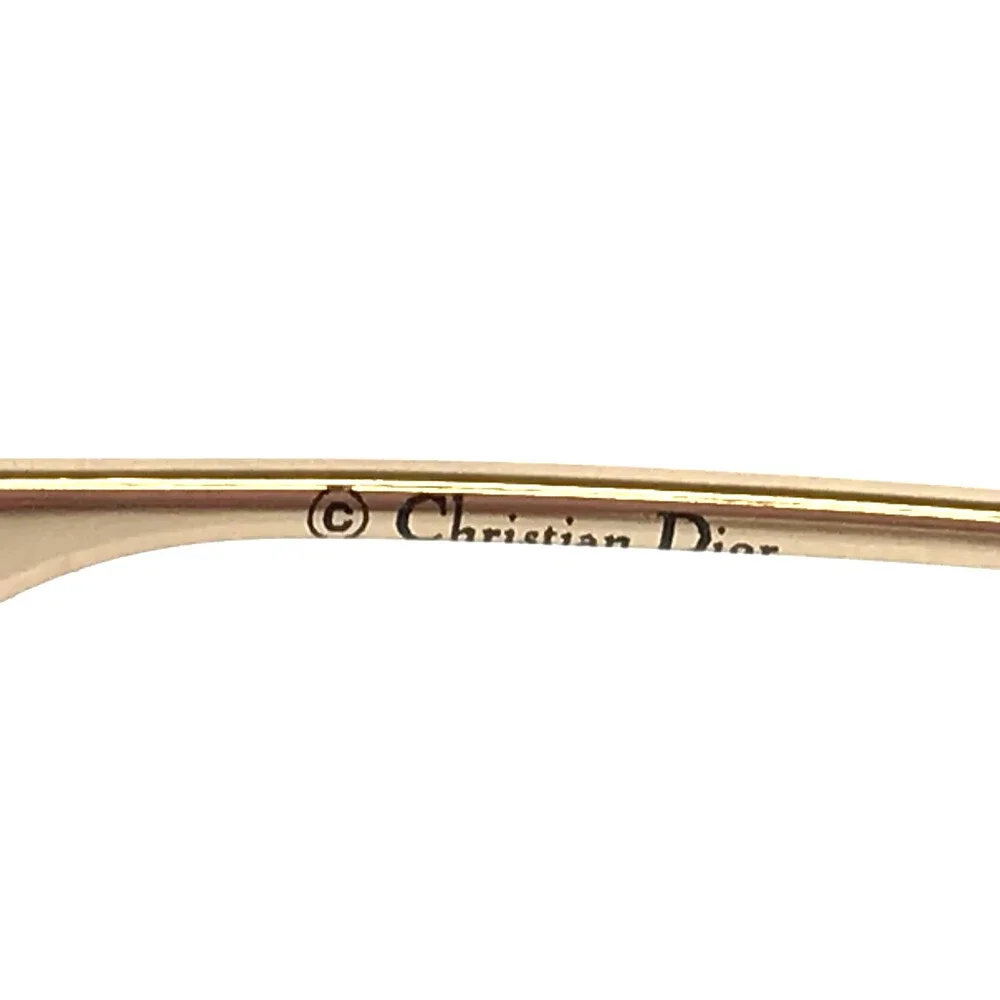 Christian Dior Sunglasses DiorClan1 8071I Black Gold Frames w Gray Gradient Lens